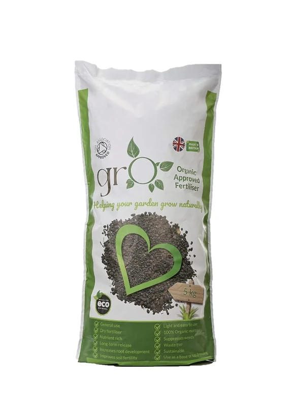 The Gro Company Gro Organic Top Soil Fertiliser - Perfect Soil Improver Enhancer, 100% Chemical Free Soil Feed for Growing, 00GRO