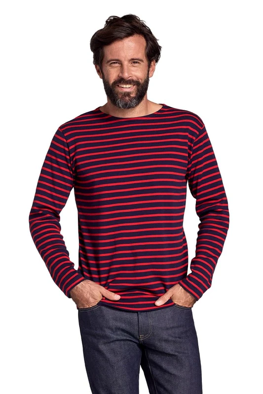 Armor Lux Men's Houat Sweater, /Ember, XX-Small - Image 1