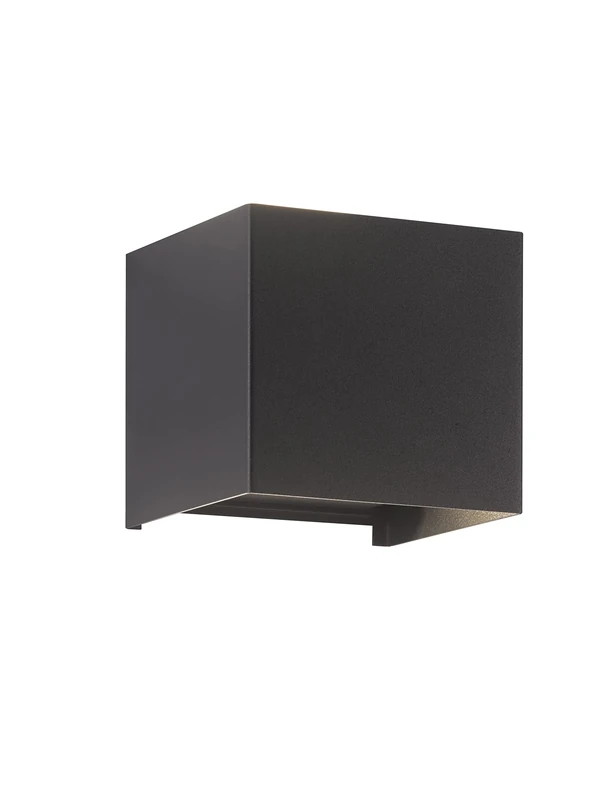 Fischer & Honsel Wall Light Wall 2X LED 3.0 Watt IP44 Black 30259 11 x 11 x 10 cm (L x W x H) 540 lm 3000 K