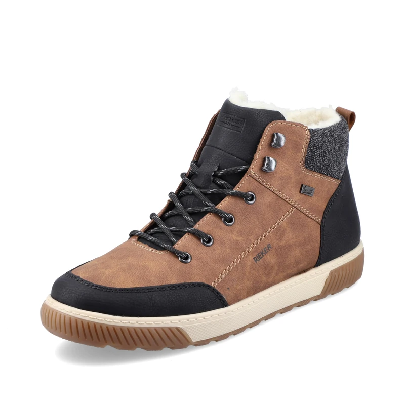 Rieker Men's 38940 Fashion Boots, Brown Combi, 9.5 UK - Image 1