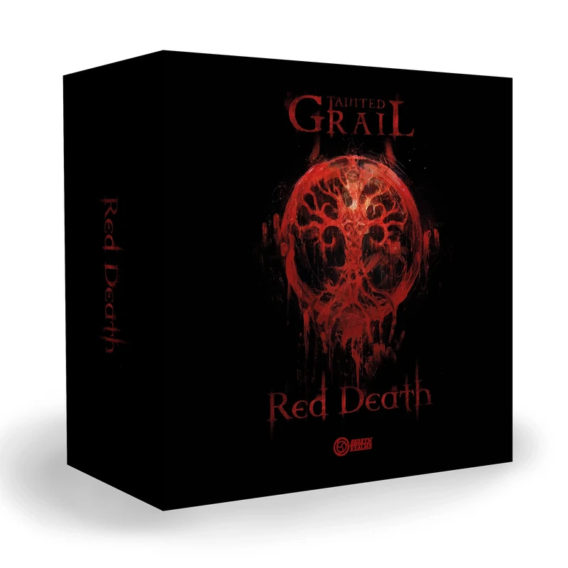 Awaken Realms | Tainted Grail: The Red Death | Survival Miniature Game Expansion | Ages 14+ | 1-4 Players | 120-180 Minutes Playing Time (AWATGENGRD)