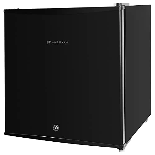 Russell Hobbs RHTTLF1B-LCK Lockable 43 Litre Table Top Mini Fridge in Black
