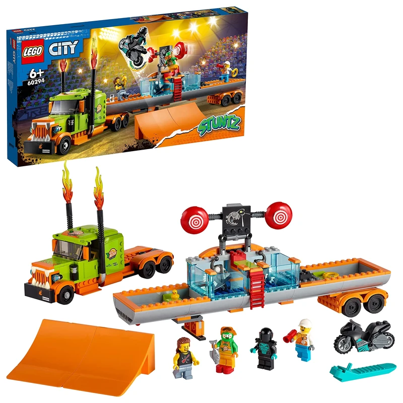 LEGO 60294 City Stuntz Stunt Show Truck - Image 1