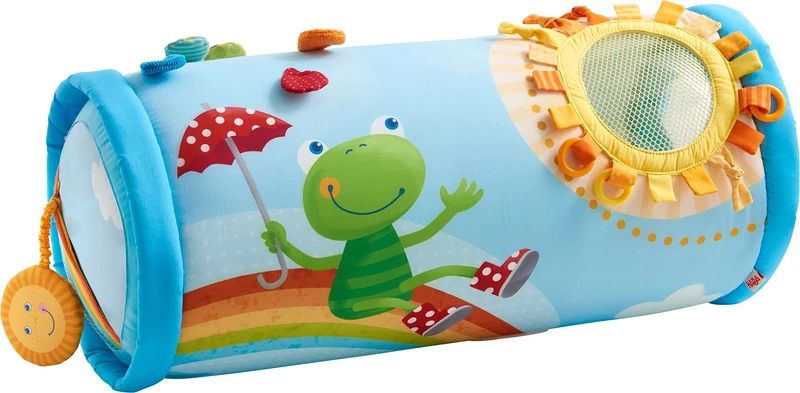 HABA 306029 Crawling Roller Rainbow World - Baby Play Trainer - Image 1
