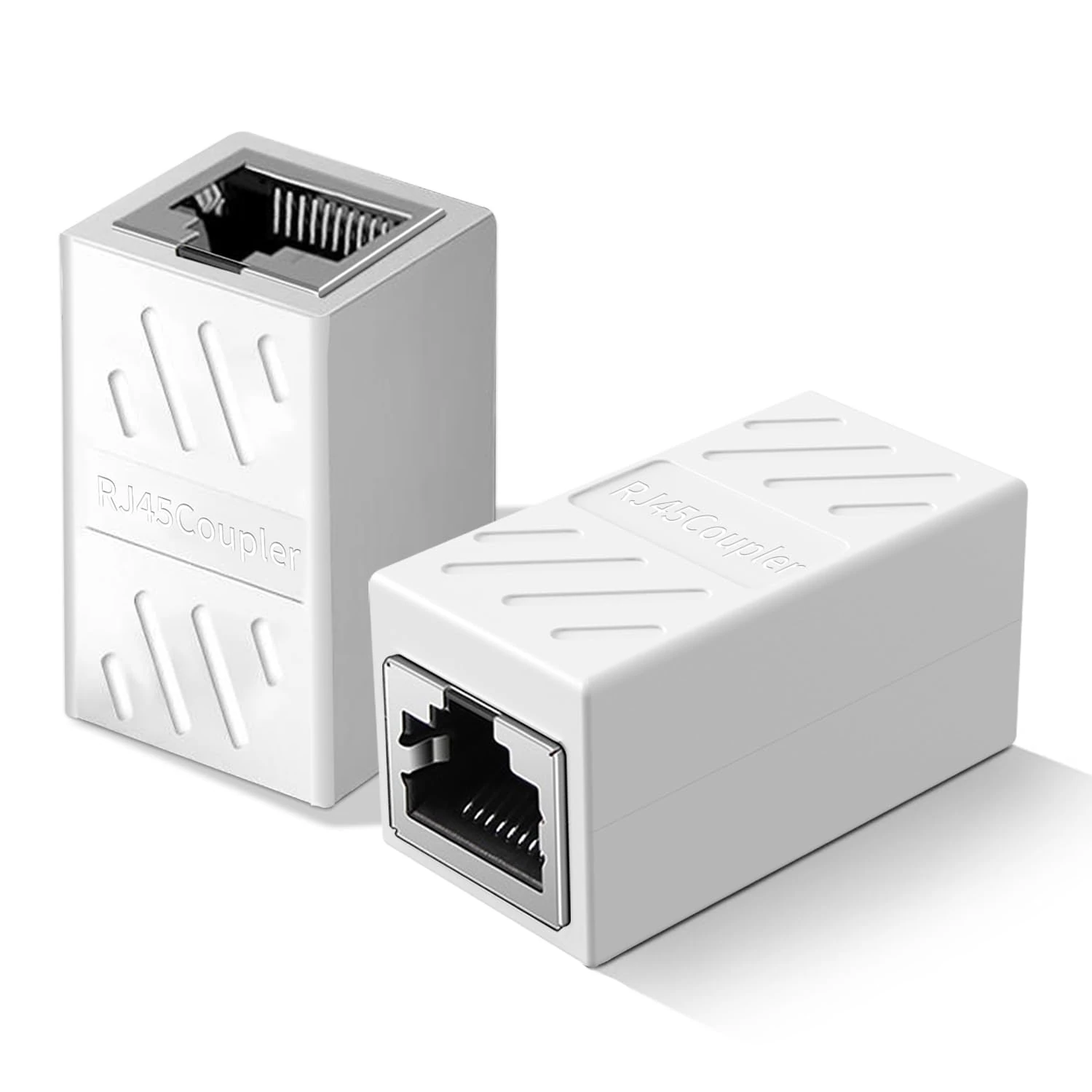 BLKing RJ45 Coupler,Cat7 Cat6 Cat5e 8P8C Ethernet Lan Cable Connector,8P8C Network In-Line Coupler, Female to Female