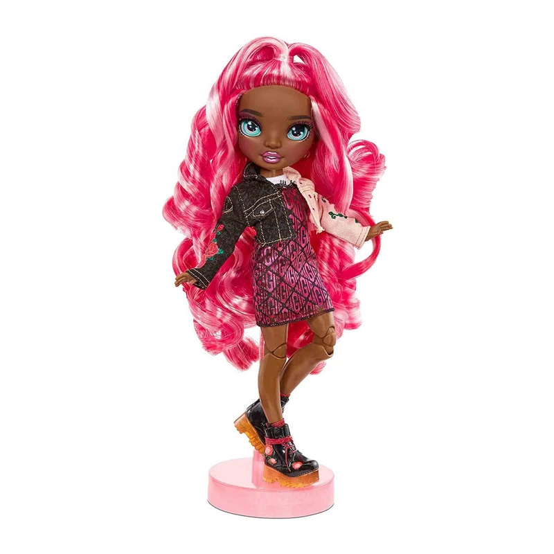 Rainbow High Fashion Doll - Collectable Toy Kids - With 2 Outfits To Mix & Match And Doll Accessories - Great Gift Children, Ages 6-12 Years Old, DARIA ROSELYN - Rose (Pinkish Red)