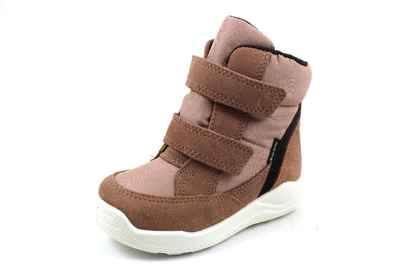 ECCO Boys Urban Mini High-Cut Boot, Woodrose, 4.5 UK Child