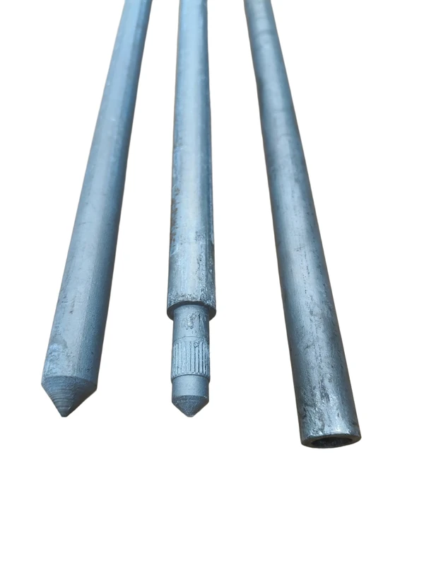 Deep Earth Grounding Set 3 m 2 x 1500 mm Diameter 16 Hot-Dip Galvanised Hammer Price (Diameter 16 Earth Impact Tips 1.5 m)