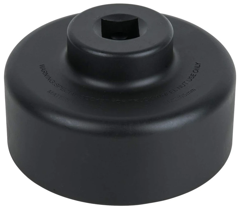 KS Tools 460.0075 3/4 Inch Axle Nut Wrench, Hexagonal, Short, 95 mm