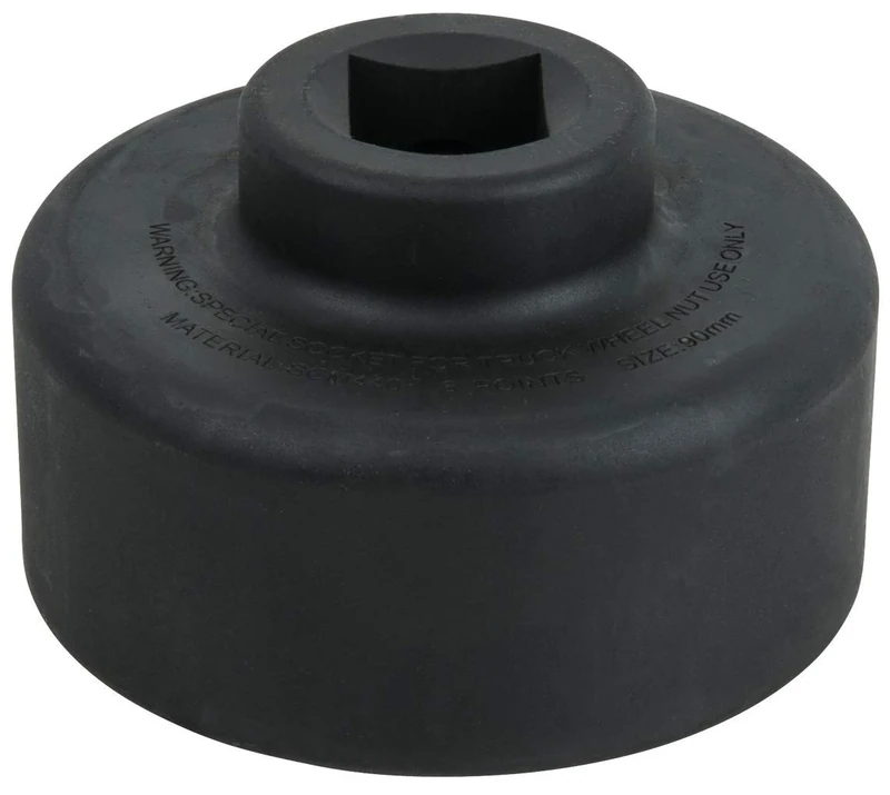 KS Tools 460.0230 1 Inch Axle Nut Wrench Hexagonal Short 90 mm