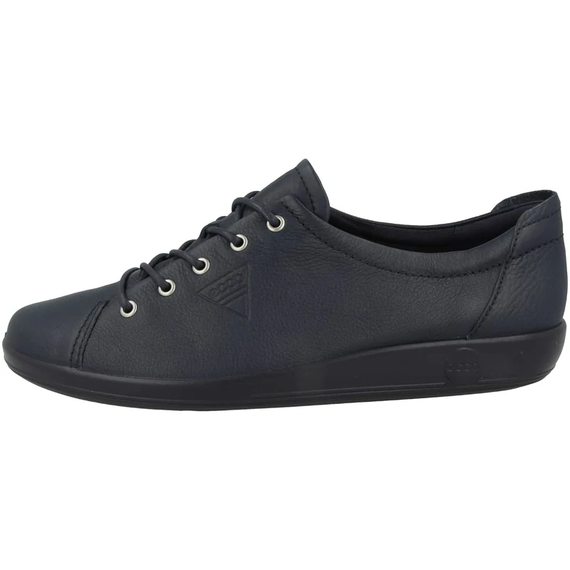 ECCO Women's Soft 2. Sneaker, Navy, 7 UK