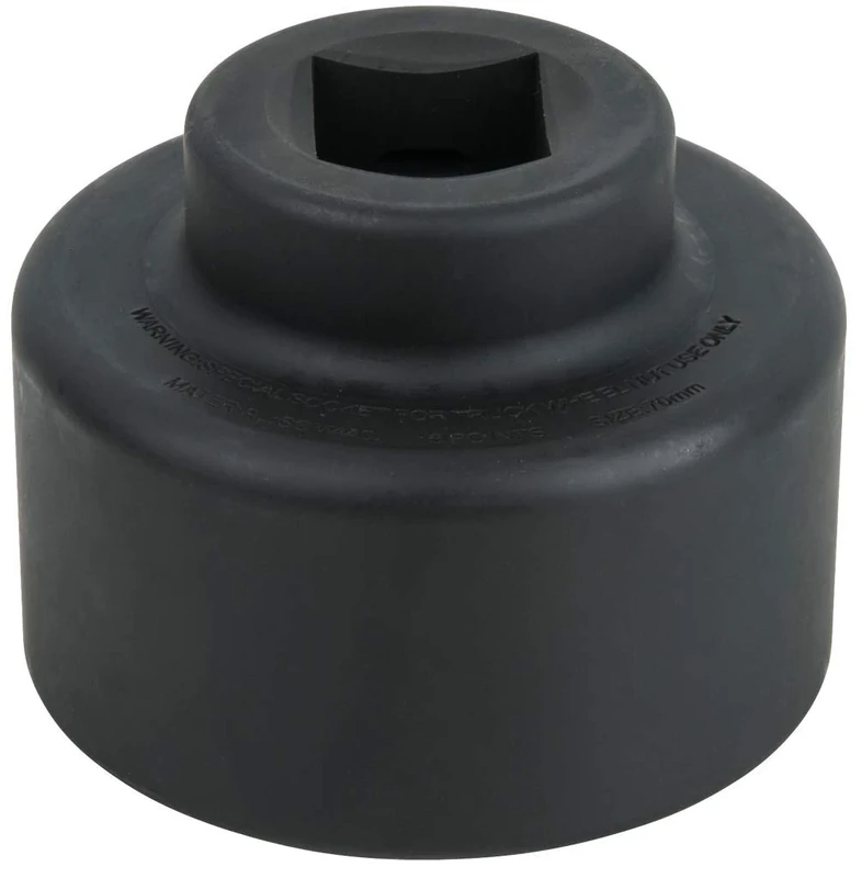 KS Tools 460.0205 1 Inch Axle Nut Wrench, Hexagonal, Short, 70 mm