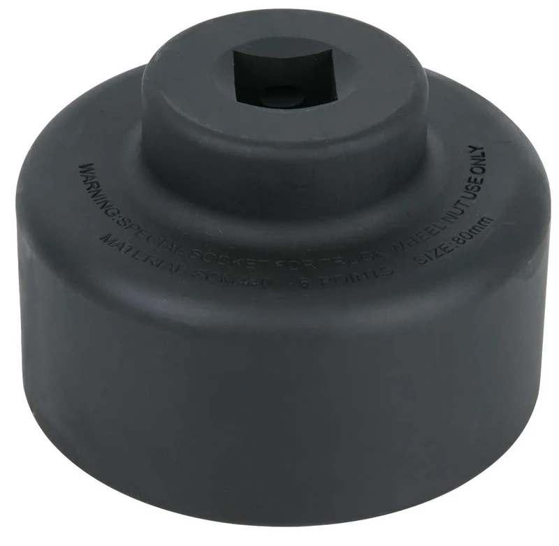 KS Tools 460.0060 3/4 Inch Axle Nut Wrench, Hexagonal, Short, 80 mm