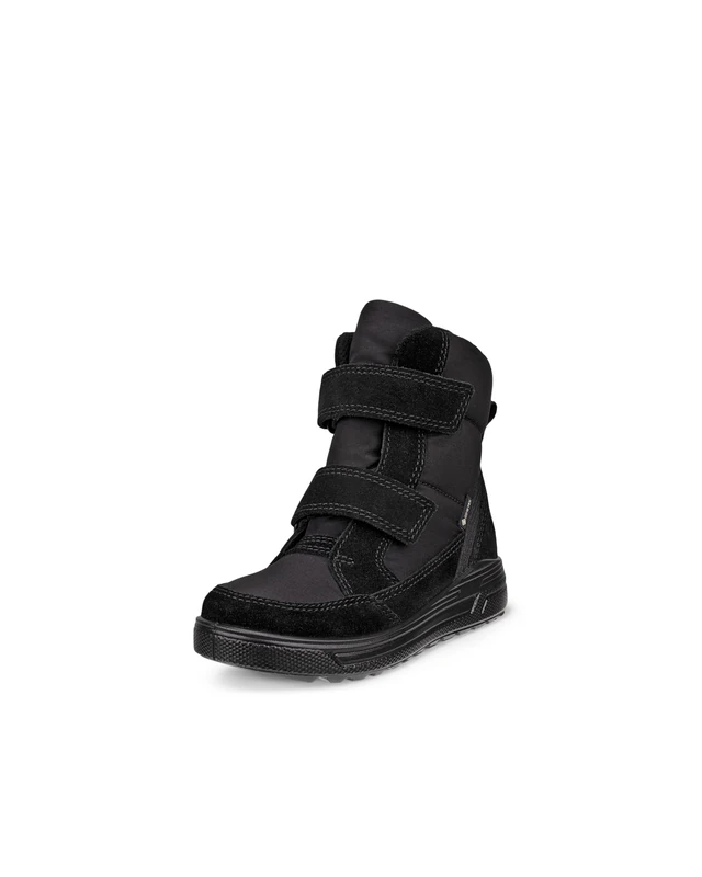 ECCO Boys Urban Mini High-Cut Boot, Black, 7.5 UK Child