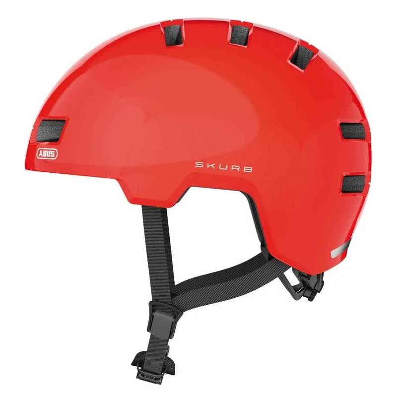 ABUS Skurb city helmet - Robust bike helmet for everyday use, skating, BMX riding or longboarding