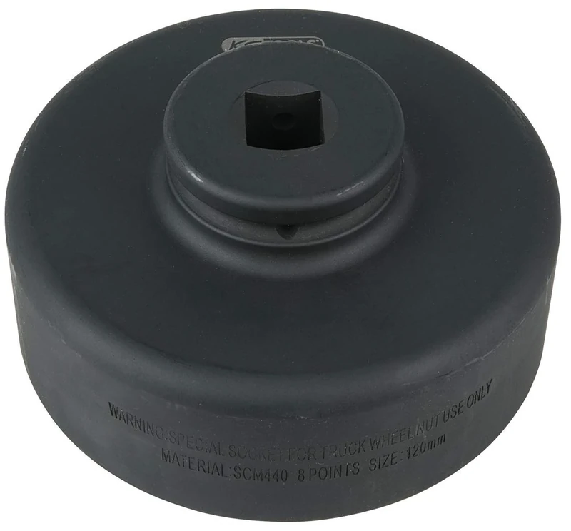 KS Tools 460.2670 3/4" Axle Nut Wrench Octagonal Short 120 mm