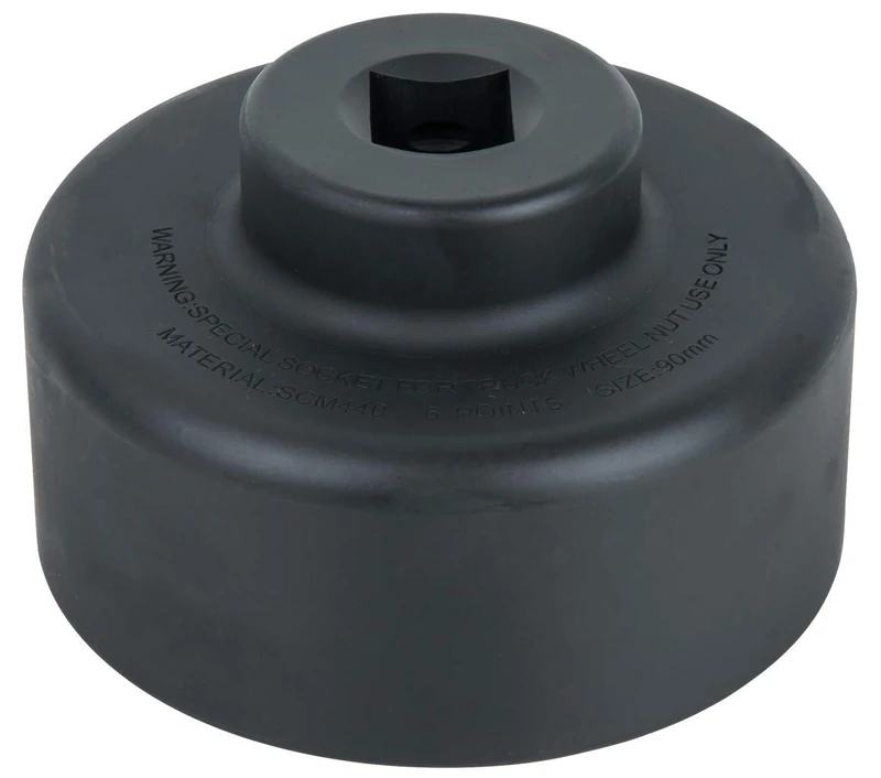 KS Tools 460.0070 3/4 Inch Axle Nut Wrench, Hexagonal, Short, 90 mm