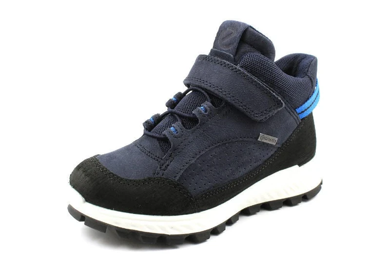 ECCO Boys' Exostrike Kids Ankle Boots, Black Night Sky Night Sky, 13 UK