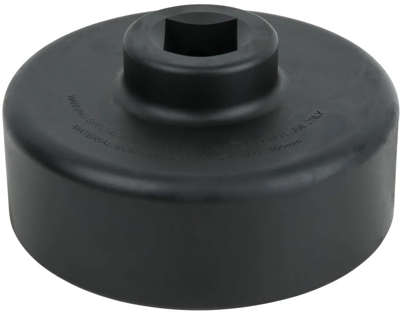 KS Tools 460.0245 1" Axle Nut Wrench, Hexagonal, Short, 105 mm