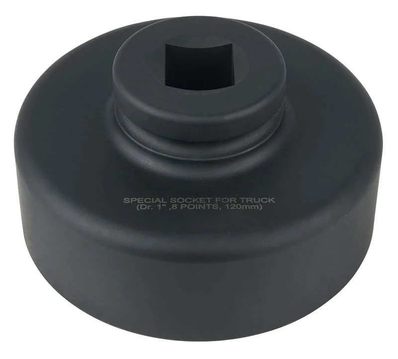 KS Tools 460.3330 1" Axle Nut Wrench, Octagonal, Short, 120 mm