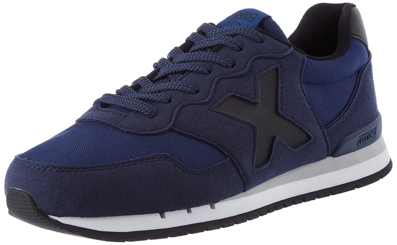 Munich Unisex Dash Sneaker, Blue, 9 UK