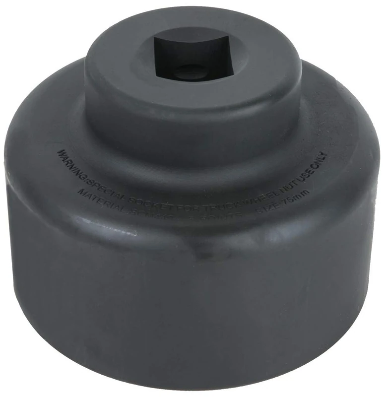 KS Tools 460.0055 3/4 Inch Axle Nut Wrench, Hexagonal, Short, 75 mm