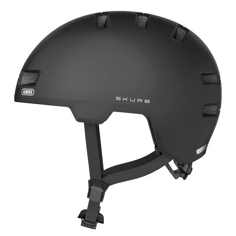 ABUS Skurb city helmet - Robust bike helmet for everyday use, skating, BMX riding or longboarding
