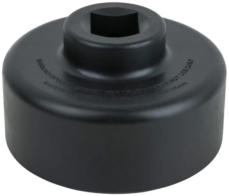 KS Tools 460.0235 1 Inch Axle Nut Wrench, Hexagonal, Short, 95 mm