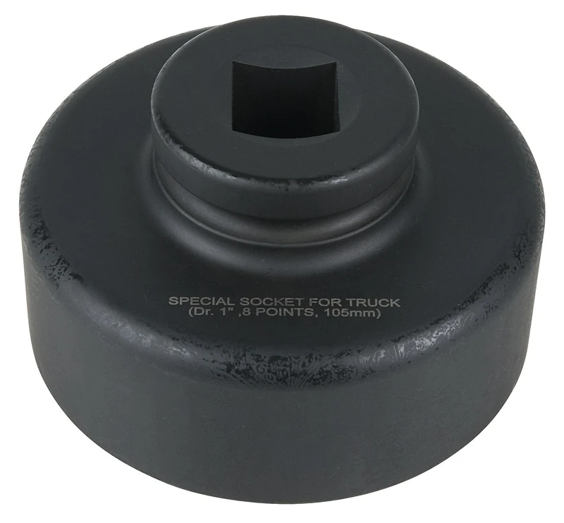 KS Tools 460.3315 1" Axle Nut Wrench, Octagonal, Short, 105 mm