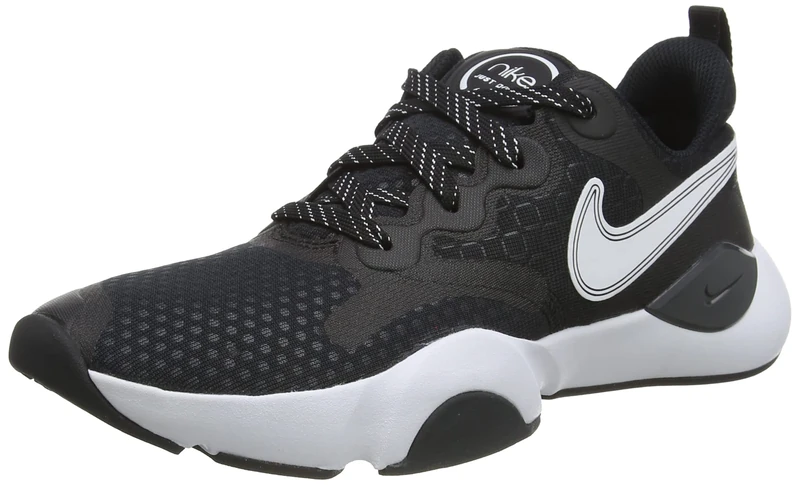 Nike SpeedRep Women's Training Shoe Trainers, Black White Dk Smoke Grey Pure, 7.5 UK