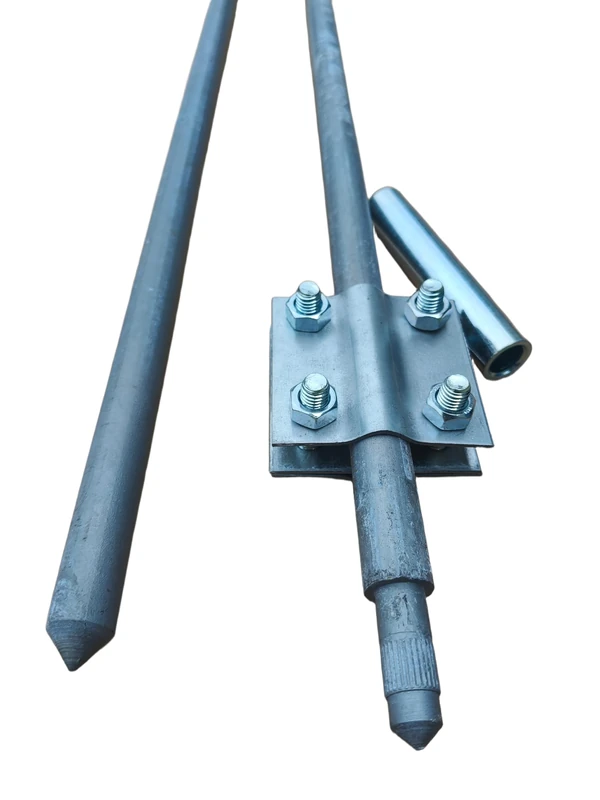 Deep Earth Grounding Set 3 m 2 x 1500 mm Diameter 16 Hot-Dip Galvanised Hammer Price (Diameter 16 Set 6.0 m 4 x 1500 mm)