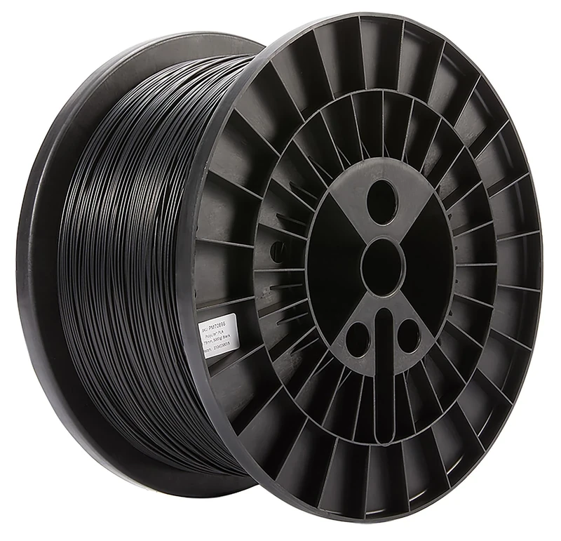 Polymaker 1.75mm Black 5kg Spool High Rigidity PLA Filament - PolyLite PLA 3D Printer Filament