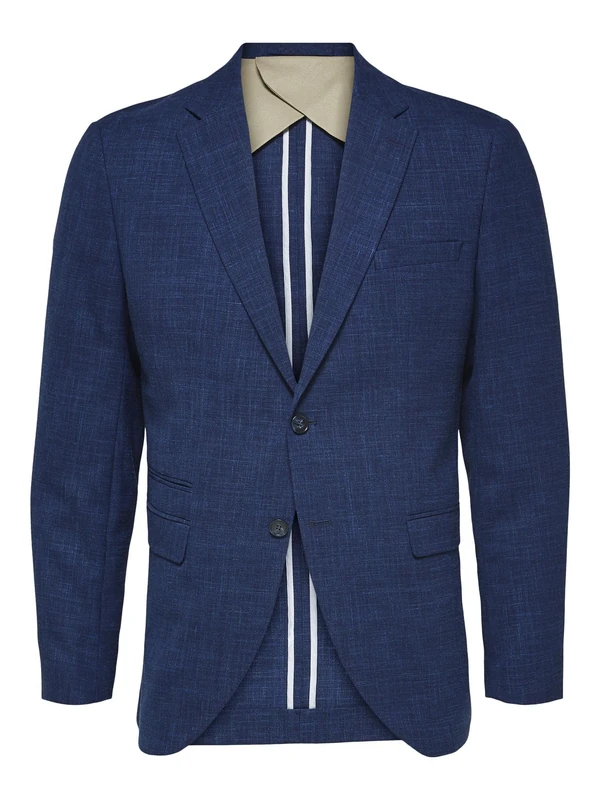SELECTED HOMME Men's Slhslim-Oasis BLZ B Noos Blazer, Estate Blue, 40L