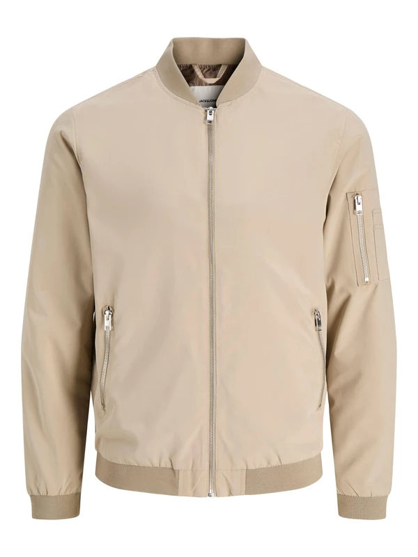 JACK & JONES Mens JJERUSH BOMBER NOOS, Brown, XS UK