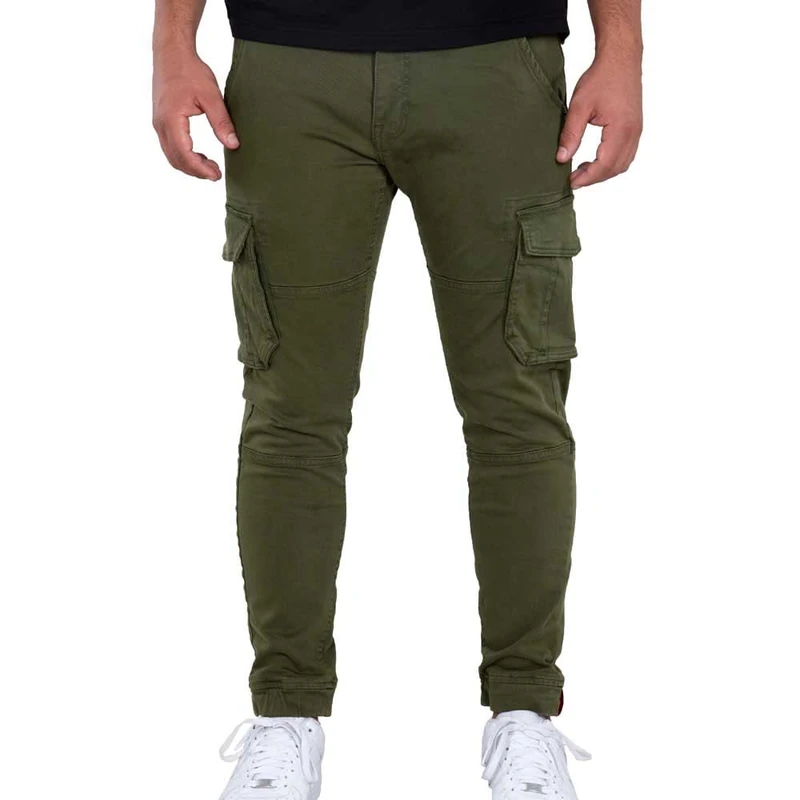 Alpha Industries Army Cargo Pants for Men Dark Olive