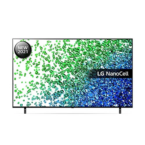 LG 50NANO806PA 50 inch 4K UHD HDR Smart NanoCell TV (2021 Model) with Fast Quad Core Processor 4K, AI Sound, Freeview Play, Prime Video, Netflix, Disney+