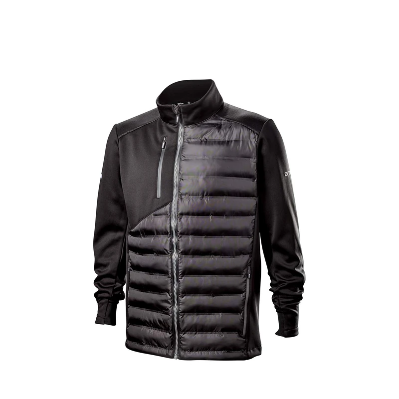 Wilson Staff Men's Golf Padded Jacket, STAFF PADDED JACKET, Polyester, Black, Size XL, WGA700715XL