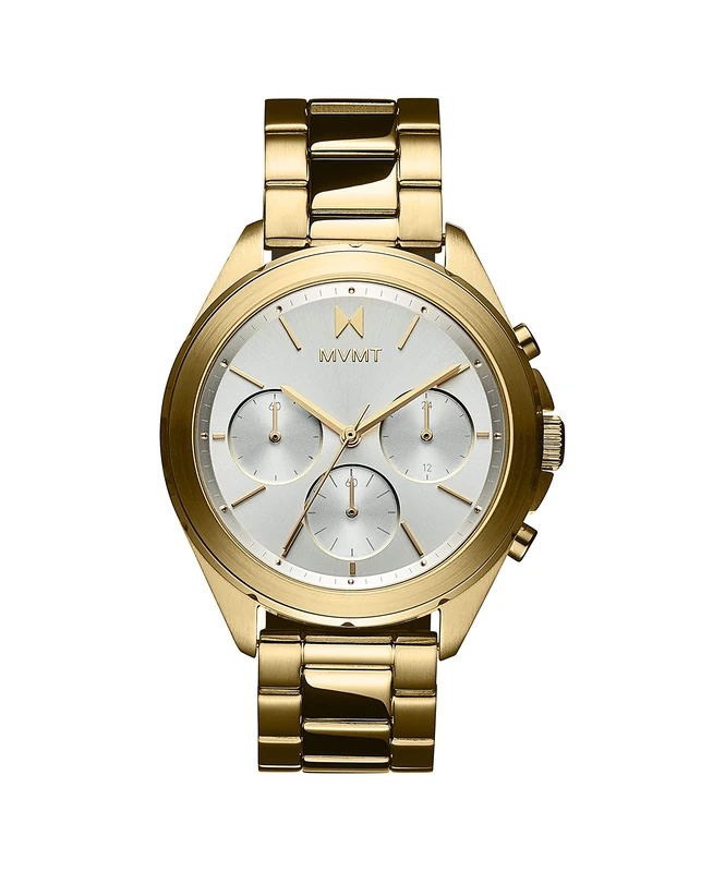 MVMT Analogue Quartz Watch for Women with Gold Colored Stainless Steel Bracelet - 28000128-D