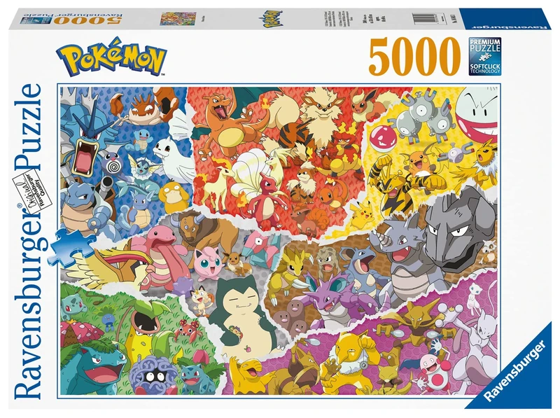 Ravensburger Pokemon 5000 Piece Jigsaw Puzzle for Adults & Kids Age 12 Years Up