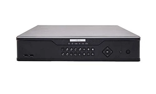 Noctis Pro 32 Channel IP NVR Network Video Recorder With 16 Power Over Ethernet (POE) Ports and 4K Output, Shell Only, No HDD Included (Required For Recording) - Black