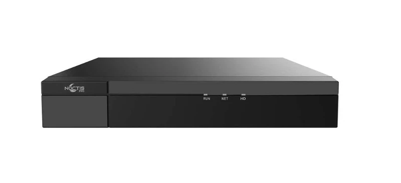 Noctis Pro 8 Channel IP NVR Network Video Recorder With 8 Power Over Ethernet (POE) Ports Shell Only No HDD Included (Required For Recording) - Black