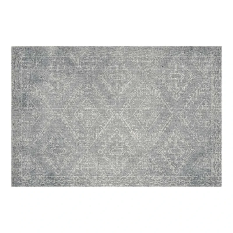Carolina Creekhouse McCall FloorFlat 3x4 Vinyl Mat - Waterproof, Grey