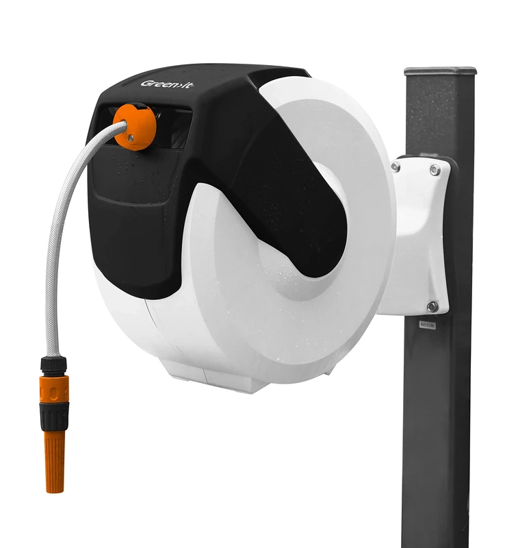 Green>it Home>it Hose Box with 35 m Hose with Automatic Reel