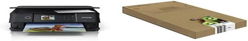 Epson Expression Premium XP-6100 Print/Scan/Copy Wi-Fi Printer, Black, Amazon Dash Replenishment Ready with Additional Ink Multipack