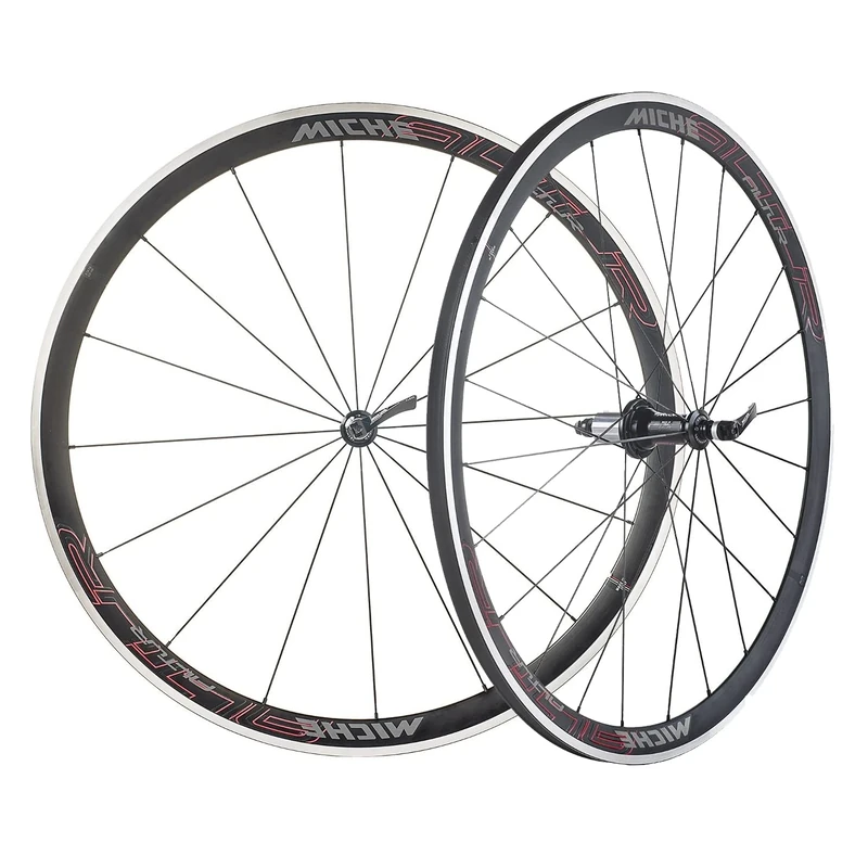 Miche Altur Road Wheelset, Black, Shimano