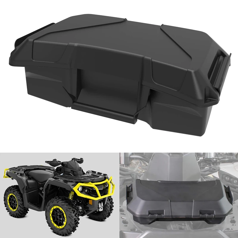 SAUTVS Storage Box for Outlander, 2 GAL LinQ Storage Cargo Box for Can-Am Outlander L MAX 6X6 Accessories (Replace #708200408)