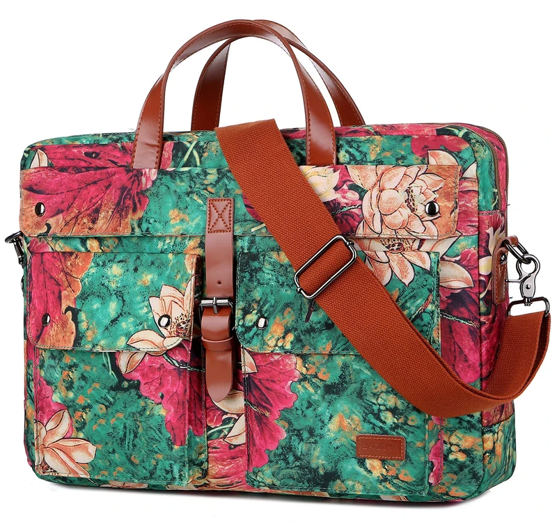Baosha Women Briefcase Handbags Laptop Bag for 15.6" 17 inch Notebook Computer Laptop Shoulder Bags Work Bag BC-07(BS)