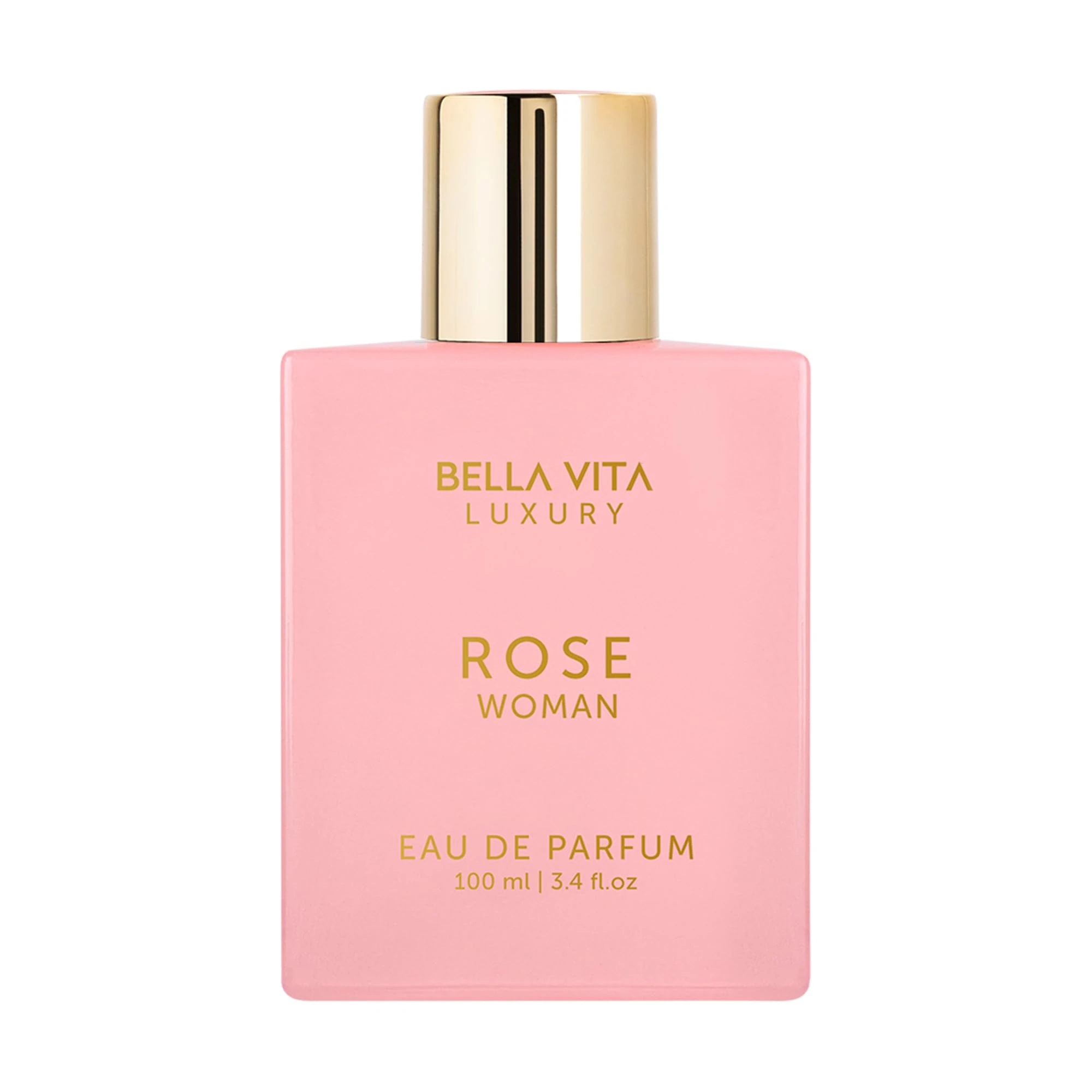 BellaVita Luxury ROSE French Eau De Perfume for Women 100ml | Sweet Floral Women's Perfume with Amber Vanilla, Rose & Jasmine | French Perfume for Women | Premium Perfume Women Gift Set