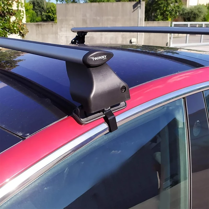 Twinny Load Roof bar set Aluminum Fly Bar compatible with Tesla Model 3