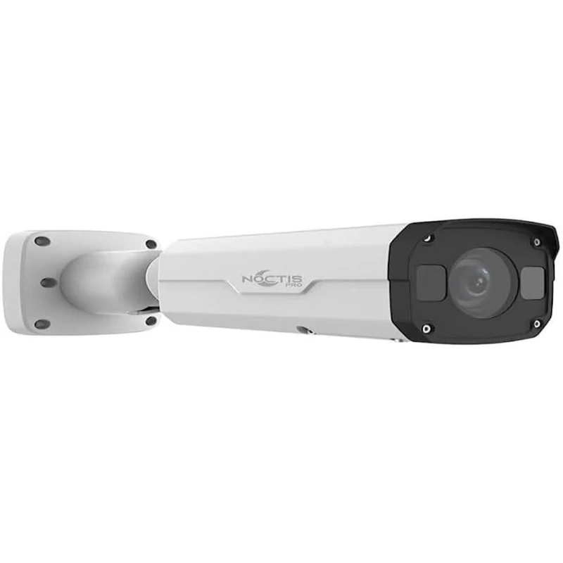Noctis Pro 5MP External IP Network CCTV Bullet Camera With Starlight Technology Motion Detection 50m IR and A Motorised Vari-Focal Lens - White